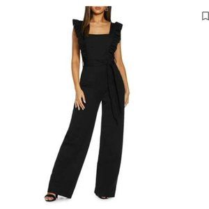 Belted Palazzo Jumpsuit